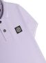 Stone Island Junior Poloshirt met Compass-logopatch Paars - Thumbnail 3