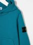 Stone Island Junior Hoodie met logopatch Blauw - Thumbnail 3