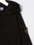 Stone Island Junior Hoodie met logopatch Zwart - Thumbnail 3