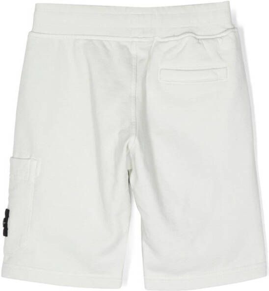 Stone Island Junior Jersey shorts Grijs