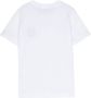 Stone Island Junior Katoenen jersey T-shirt Wit - Thumbnail 1