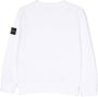 Stone Island Junior Sweater met logopatch Wit - Thumbnail 2