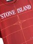 Stone Island Junior Shirt met logoprint Rood - Thumbnail 3