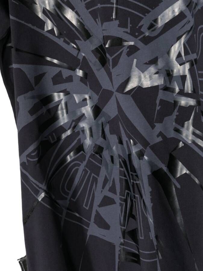 Stone Island Junior T-shirt met logoprint Blauw