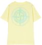 Stone Island Junior T-shirt met logoprint Geel - Thumbnail 2
