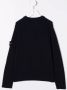 Stone Island Junior Ribgebreide trui Blauw - Thumbnail 2