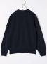 Stone Island Junior Sweater met logopatch Blauw - Thumbnail 2