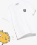 Stone Island Junior T-shirt met kompaspatch Wit - Thumbnail 2