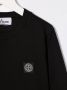 Stone Island Junior T-shirt met logo Zwart - Thumbnail 3