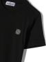 Stone Island Junior T-shirt met logo Zwart - Thumbnail 3