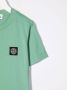 Stone Island Junior T-shirt met logopatch Groen - Thumbnail 3