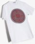 Stone Island Junior T-shirt met logoprint Wit - Thumbnail 2