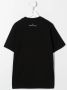 Stone Island Junior T-shirt met logoprint Zwart - Thumbnail 2