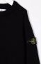 Stone Island Junior Trui met logopatch Zwart - Thumbnail 3