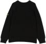 Stone Island Junior Trui met logopatch Zwart - Thumbnail 2