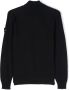 Stone Island Junior Trui met V-hals Blauw - Thumbnail 2