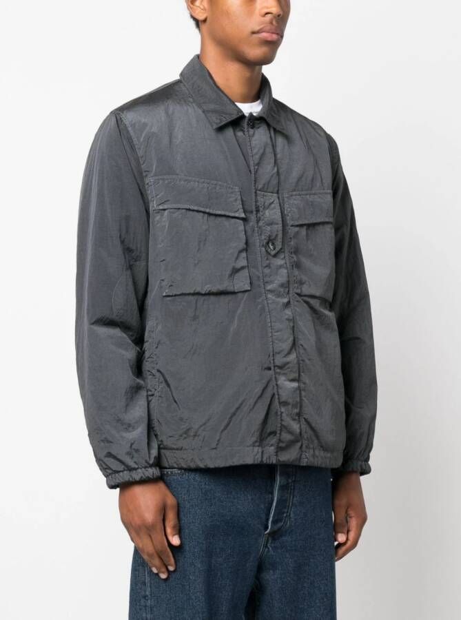 Stone Island Lichtgewicht shirtjack Grijs