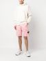 Stone Island Bermuda shorts met logopatch Roze - Thumbnail 2