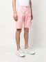 Stone Island Bermuda shorts met logopatch Roze - Thumbnail 3