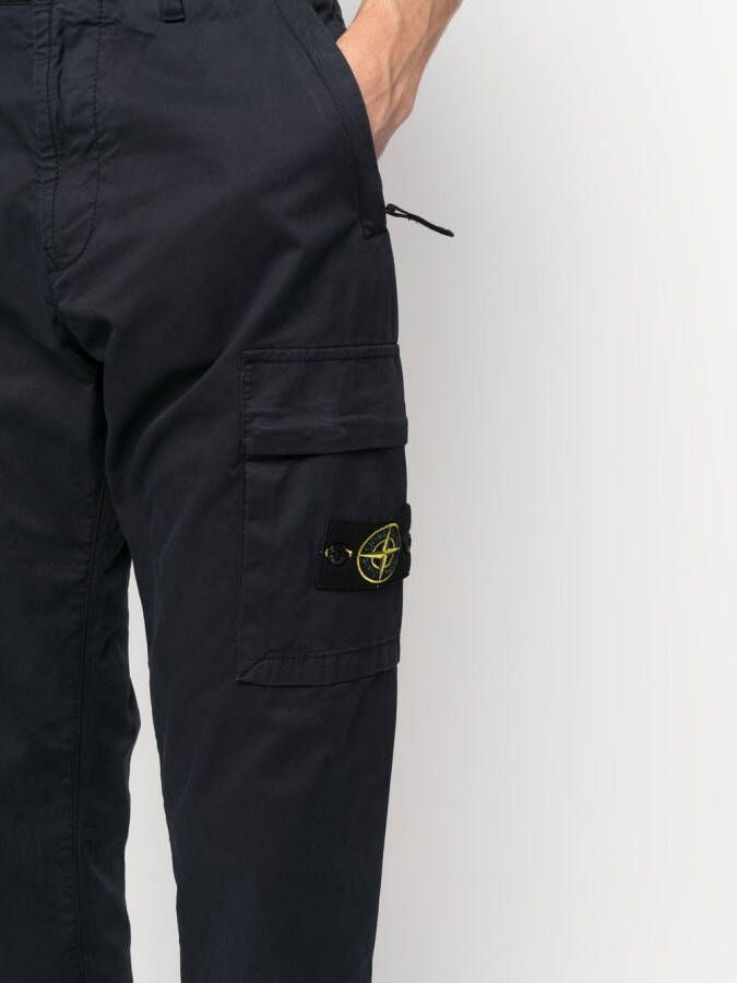Stone Island Straight broek Blauw