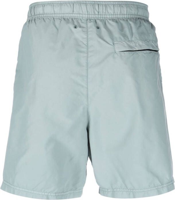 Stone Island Zwembroek met logopatch Blauw