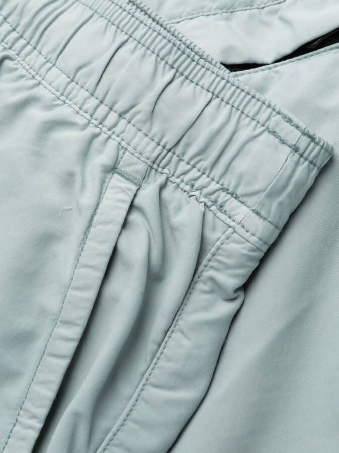 Stone Island Zwembroek met logopatch Blauw