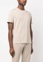 Stone Island T-shirt met logoprint Bruin - Thumbnail 4