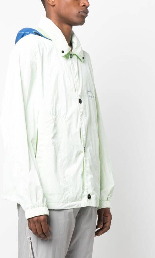 Stone Island Jack met capuchon Groen