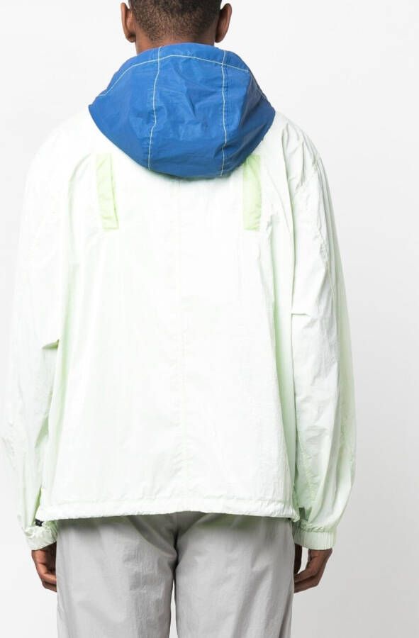 Stone Island Jack met capuchon Groen