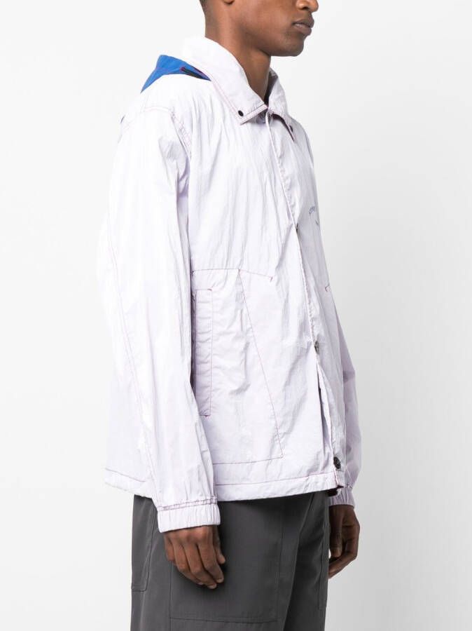 Stone Island Jack met capuchon Roze