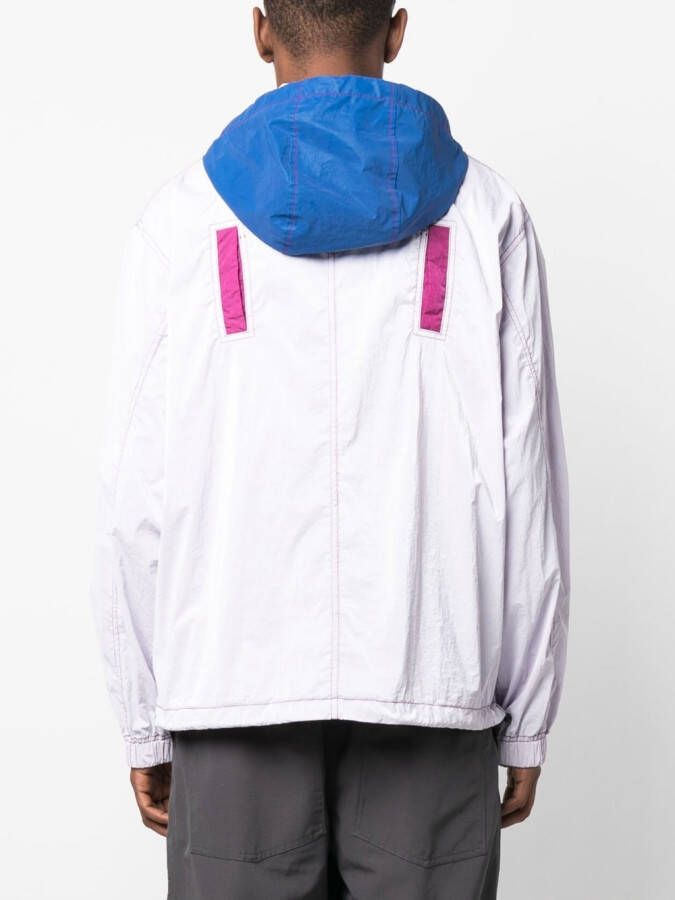 Stone Island Jack met capuchon Roze