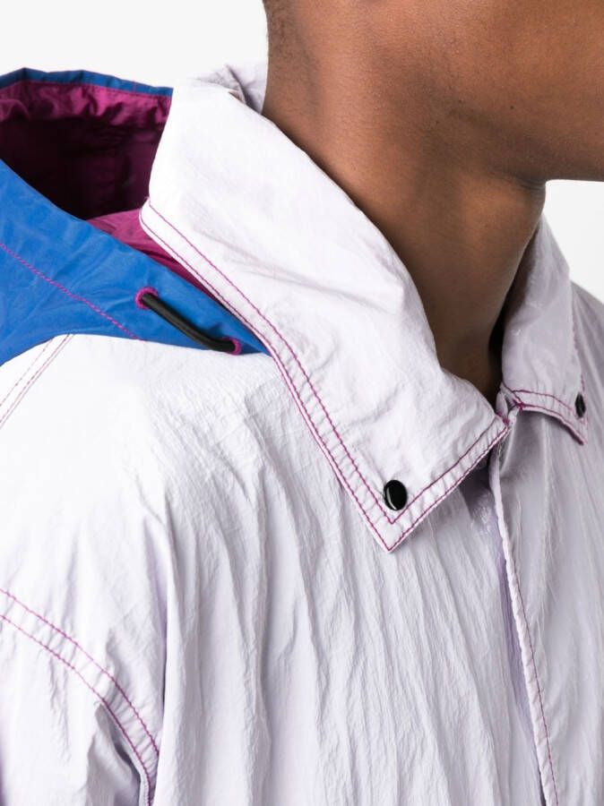Stone Island Jack met capuchon Roze