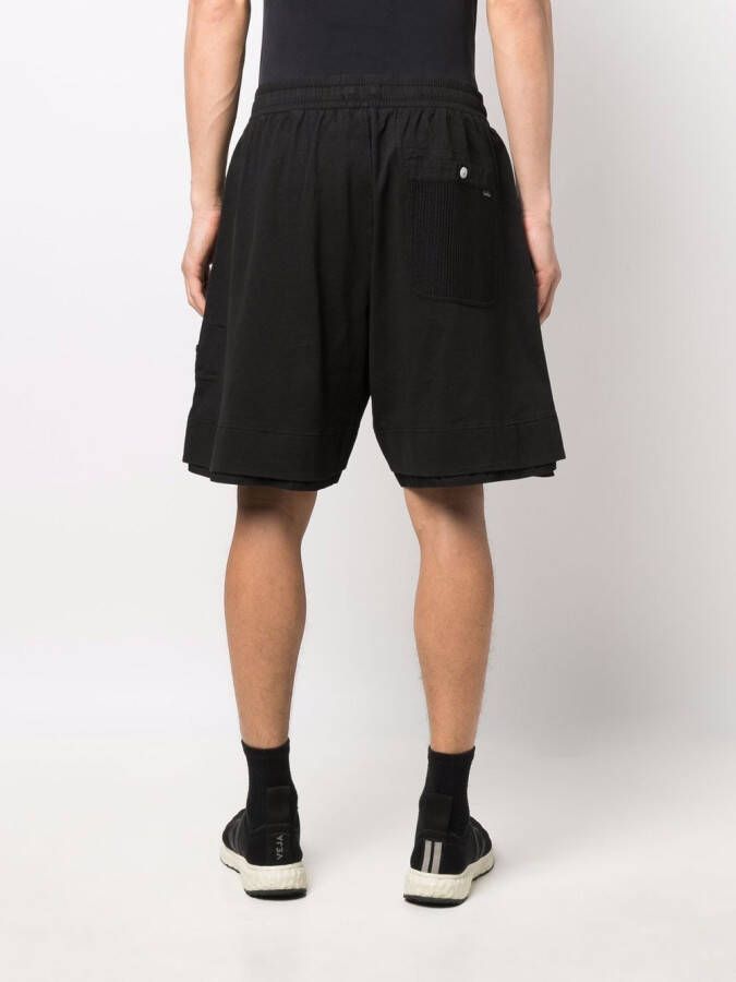 Stone Island Shadow Project Bermuda shorts Zwart