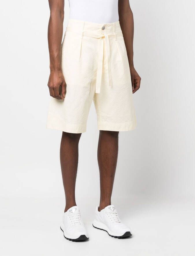 Stone Island Shadow Project Chino shorts Geel