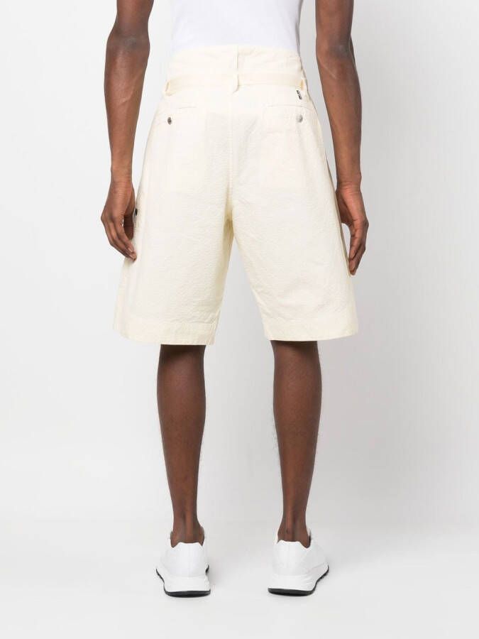 Stone Island Shadow Project Chino shorts Geel
