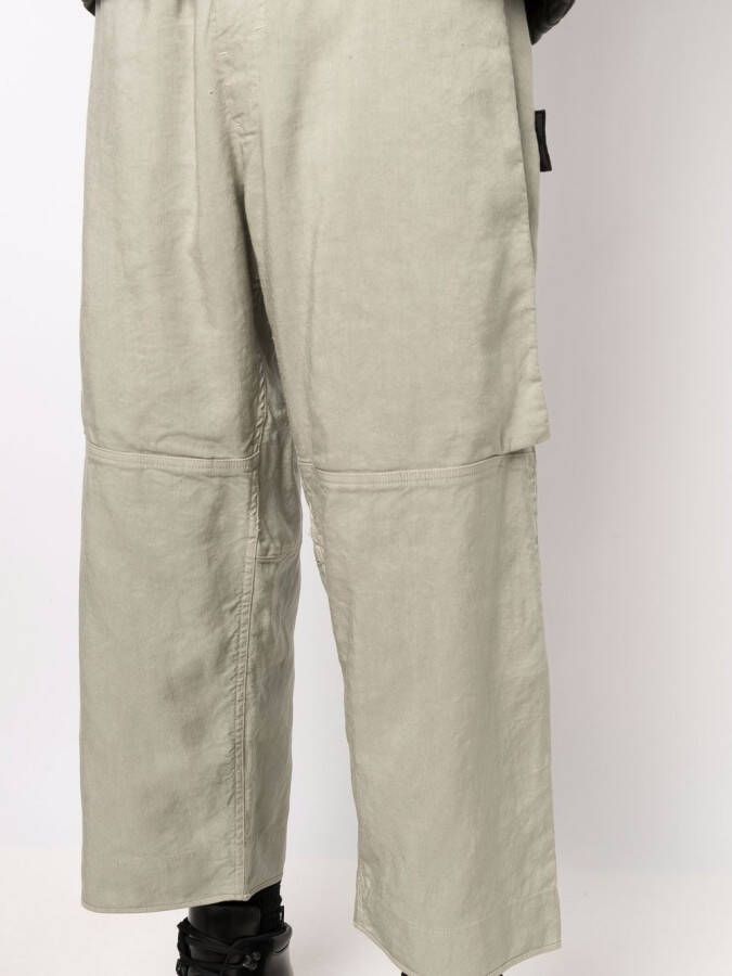 Stone Island Shadow Project Cropped broek Groen
