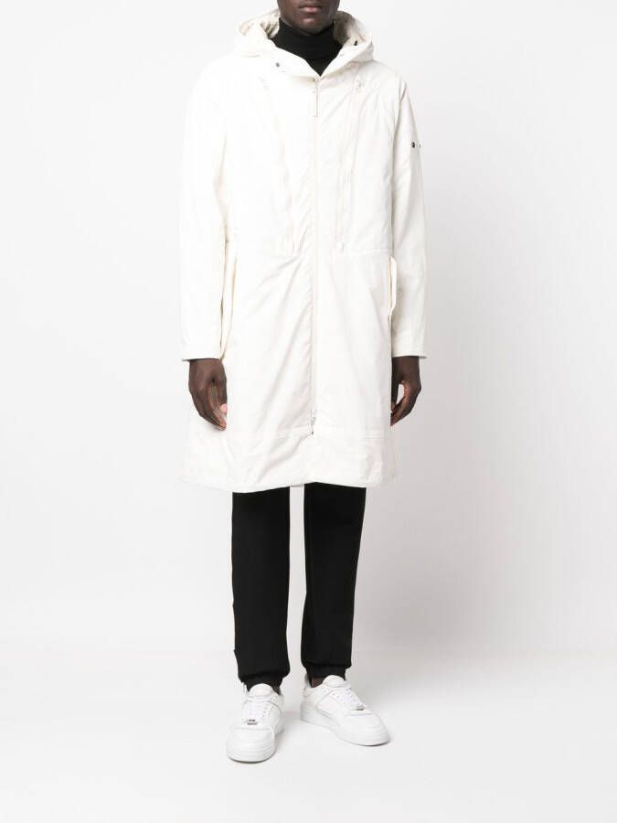 Stone Island Shadow Project Jas met capuchon Wit