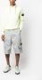 Stone Island Shadow Project Shorts met verlaagd kruis Grijs - Thumbnail 2