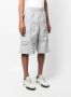 Stone Island Shadow Project Shorts met verlaagd kruis Grijs - Thumbnail 3