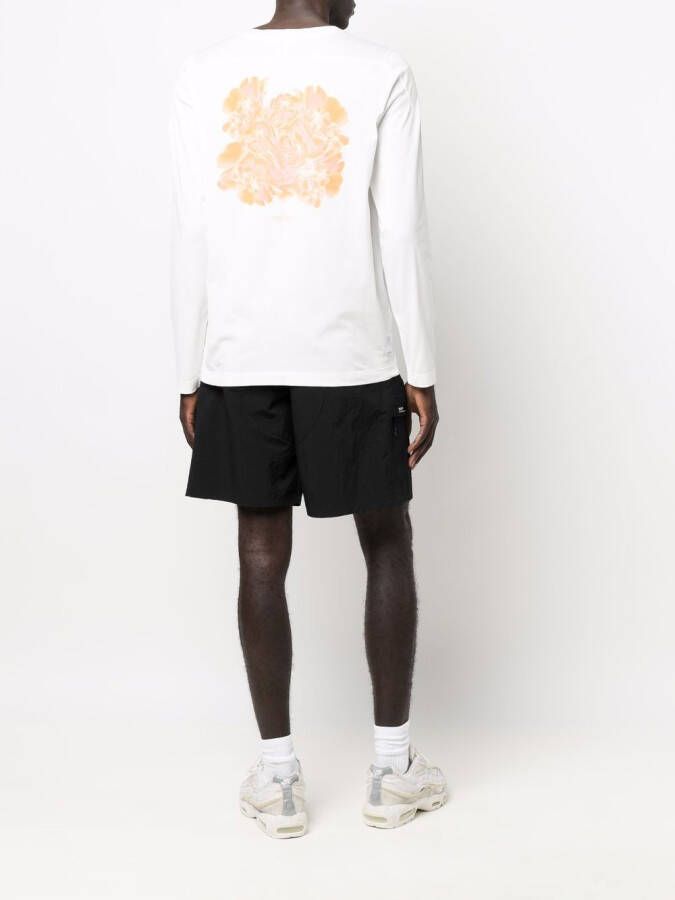 Stone Island Shadow Project T-shirt met logoprint Wit