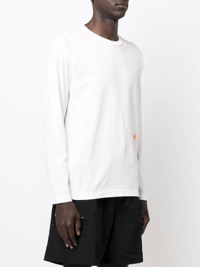 Stone Island Shadow Project T-shirt met logoprint Wit
