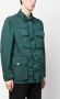 Stone Island Shirtjack met Compass-logopatch Groen - Thumbnail 3
