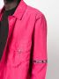 Stone Island Shirtjack met logoband Roze - Thumbnail 5