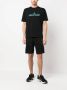Stone Island Shorts met Compass-patch Zwart - Thumbnail 2