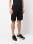 Stone Island Shorts met Compass-patch Zwart - Thumbnail 3