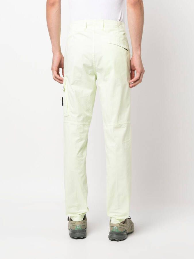 Stone Island Slim-fit broek Groen