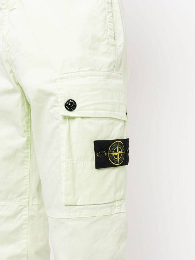 Stone Island Slim-fit broek Groen