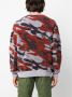 Stone Island Sweater met camouflageprint Paars - Thumbnail 4
