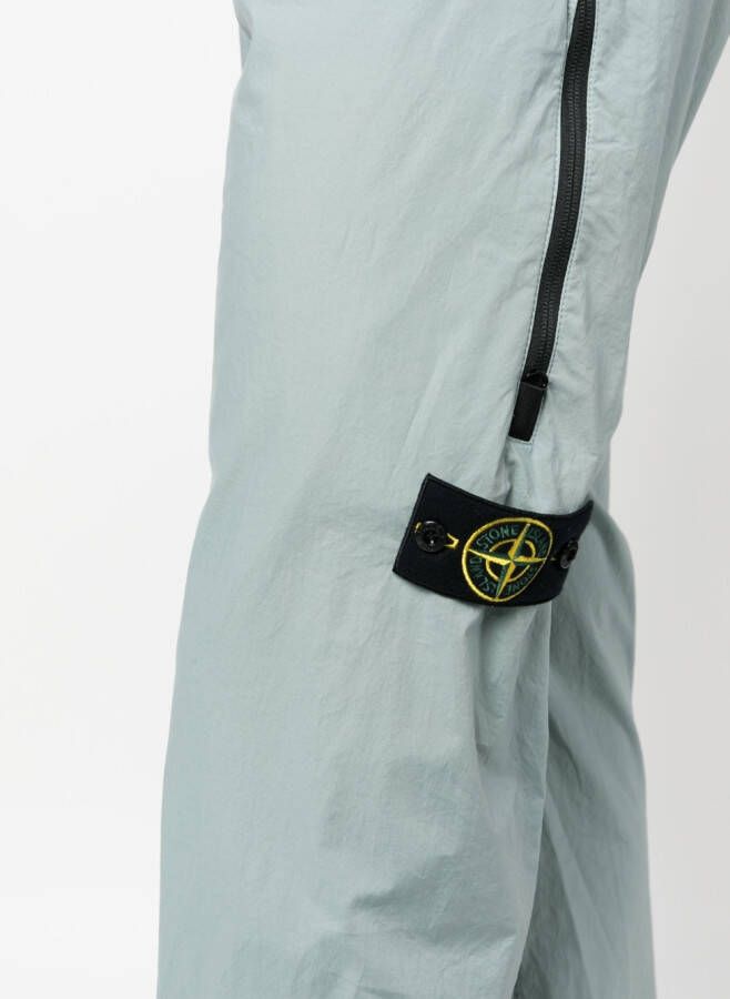 Stone Island Trainingsbroek met Compass-logopatch Blauw