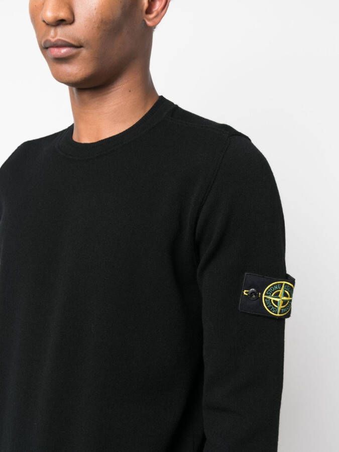 Stone Island Trui met lange mouwen Zwart